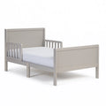 Holz-Kinderbett Grau 144x76x68 cm